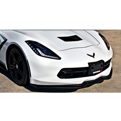 Дифузор переднього бампера Chevrolet Corvette (2014-2019) stingrey style