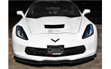 Дифузор переднього бампера Chevrolet Corvette (2014-2019) stingrey style