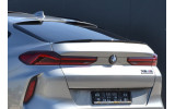 Спойлер кришки багажника BMW X6 G06 чорний