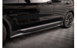 Бічні дифузори (листви) під пороги BMW X3 G01