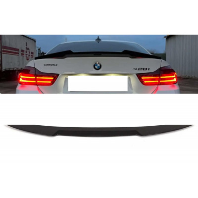 Чорний спойлер для багажника для BMW 4 Series F32 (стиль M4)