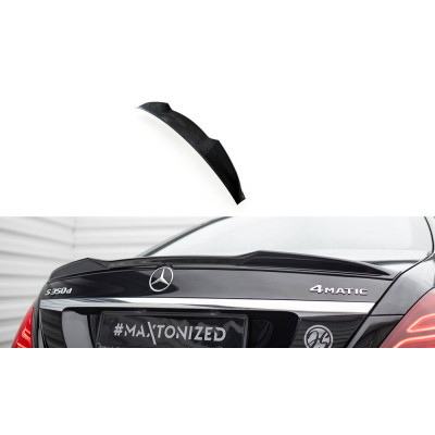 Тюнінговий спойлер 3D на багажник Mercedes-Benz S W222