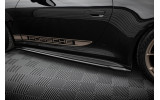 Тюнінгові накладки (дифузори) на бокові пороги Porsche 911 992 GT3