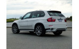 Дифузор заднього бампера BMW X5 E70 LCI у стилі Aero