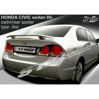 спойлер кришки багажника Honda Civic MK8 sedan