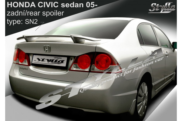 спойлер кришки багажника Honda Civic MK8 sedan