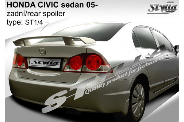 спойлер багажника на ніжках Honda Civic MK8 sedan