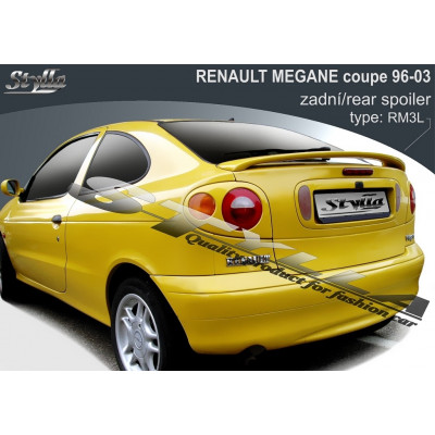 спойлер багажника Renault Megane coupe (1996-2003)