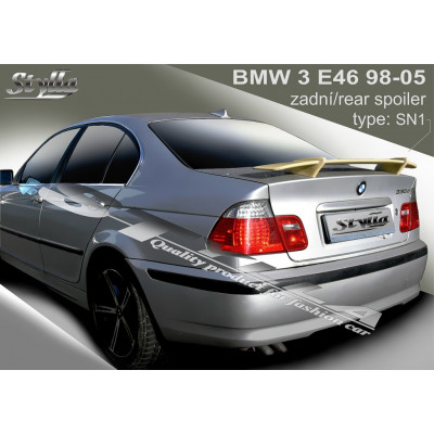 спойлер багажника на ніжках BMW E46 sedan