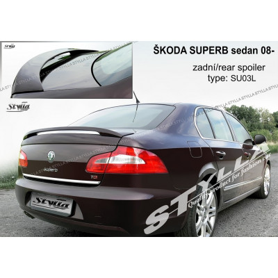 спойлер багажника Skoda Superb MK2 на ніжках