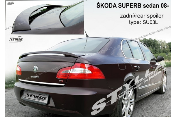 спойлер багажника Skoda Superb MK2 на ніжках