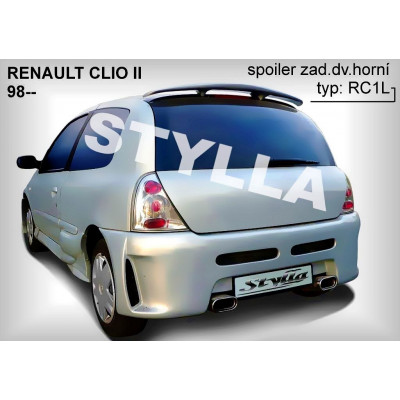 спойлер багажника Renault Clio MKII 3/5 дверей