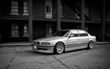 Накладка переднього бампера BMW E38 стиль Alpina