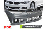 Бампер передній BMW 4 F32 / F33 / F36 стиль M-tech