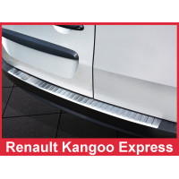 Накладка на бампер із загином та ребрами Mercedes Citan / Renault Kangoo Express