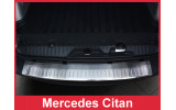 Накладка на бампер із загином та ребрами Mercedes Citan / Renault Kangoo Express