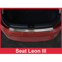 Накладка на бампер із загином Seat Leon III 5F