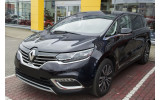 Захисна накладка на бампер із загином та ребрами Renault Espace V