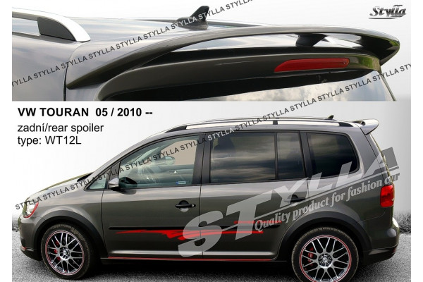 спойлер багажника VW Touran MK1 рестайл 2010-