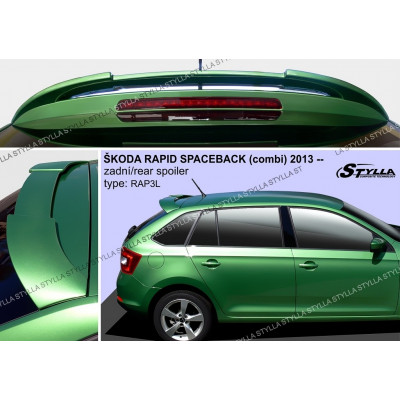 спойлер кришки багажника Skoda Rapid Spaceback