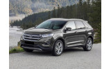 Накладка на бампер із загином та ребрами Ford Edge