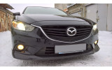 вії / накладки на фари Mazda 6 (2012-...)