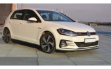 Дифузор переднього бампера VW Golf VII рестайл GTI вер. 2