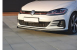 Дифузор переднього бампера VW Golf VII рестайл GTI вер. 2