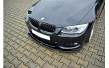 Спойлер переднього бампера BMW 3 E92 M-pack FL вер.2