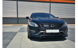 Тюнінг накладка переднього бампера Volvo V60 Polestar Fl вер.1