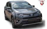 хром накладки на решітку радіатора Totota RAV4