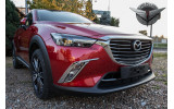 хром накладки на передні протитуманні фари MAZDA CX-3