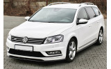 Дифузор переднього бампера Volkswagen Passat B7 R-Line версія