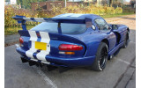 Центральний дифузор заднього бампера Dodge Viper GTS