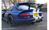 Центральний дифузор заднього бампера Dodge Viper GTS