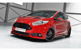 Спойлер переднього бампера Ford Fiesta mk7 рестайл ST вер.3