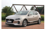 Бічні листя під пороги Hyundai I30 MK3 Hatchback