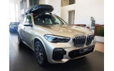 захисні накладки на пороги із загином BMW X5 IV G05 M-PAKIET чорні