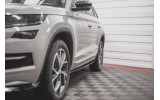 Накладки на пороги Skoda Kodiaq Mk1 для версій Sportline/RS