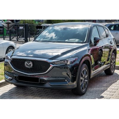 хром накладка на капот Mazda CX-5