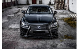 Тюнінговий дифузор переднього бампера Lexus LS MK4 рестайл