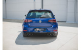 Накладка заднього бампера VW Golf 7 R версія FL вер.3