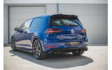 Накладка заднього бампера VW Golf 7 R версія FL вер.3