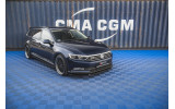 Дифузор переднього бампера Volkswagen Passat B8 вар. 2