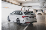 Бічні накладки заднього бампера Skoda Octavia RS MK4