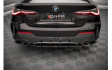 Центральна накладка під задній бампер Street pro BMW 4 G22 M-pack