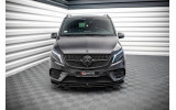 Тюнінгова накладка на передній бампер Mercedes V-Class W447 FL AMG-Line