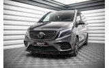 Тюнінгова накладка на передній бампер Mercedes V-Class W447 FL AMG-Line