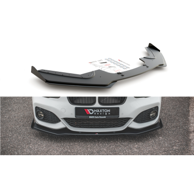 Racing дифузор+накладки на передній бампер BMW 1 F20 M-pack FL/M140I