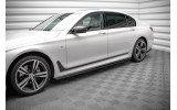 Тюнінгові дифузори під пороги BMW 7 Long M-pack G12